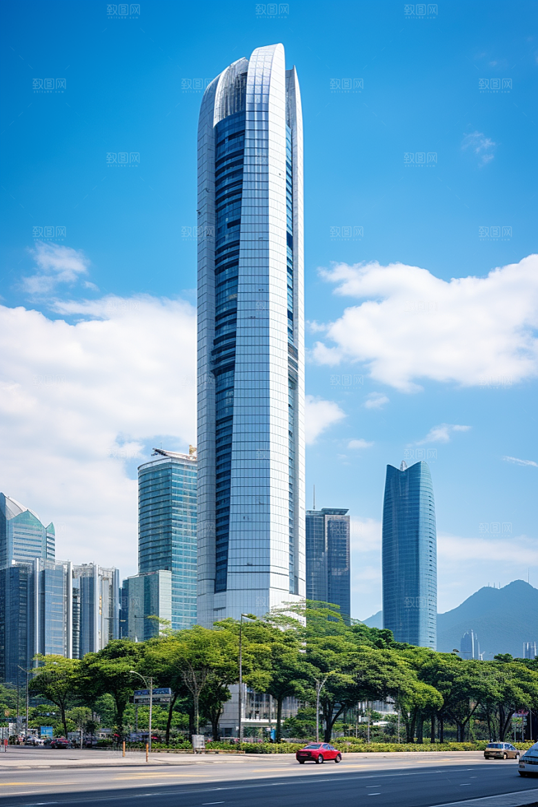 深圳城市风光旅行旅游摄影图