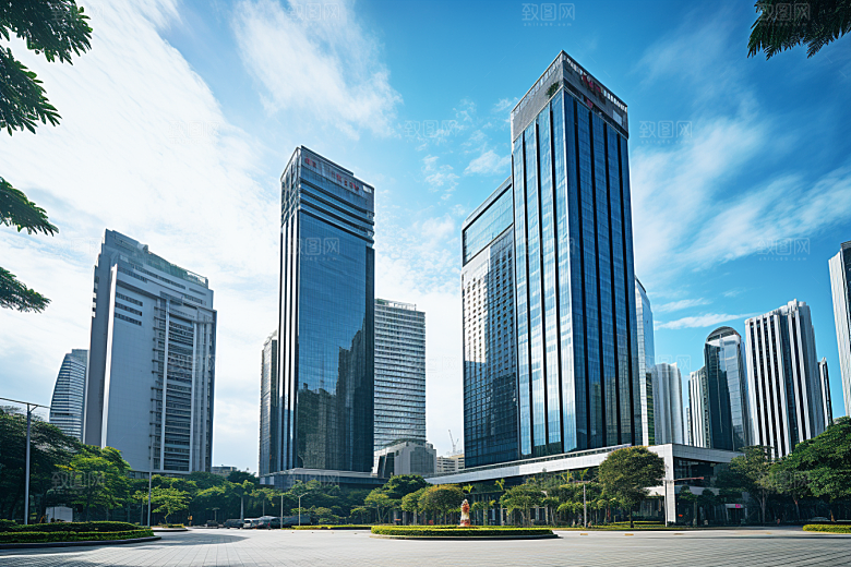 深圳城市风光国内游旅游摄影图