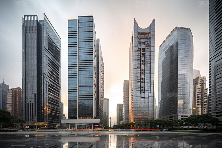 深圳城市风光旅行景色摄影图