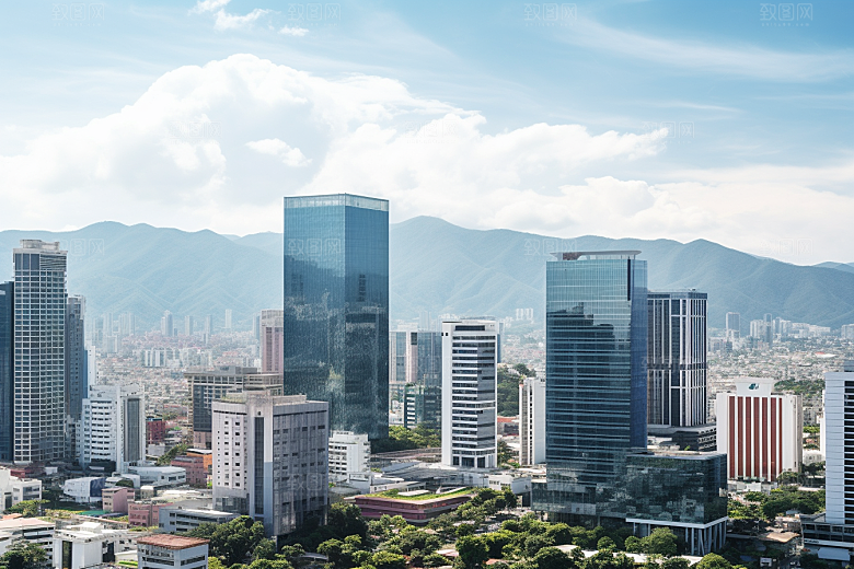 深圳城市风光旅游都市摄影图