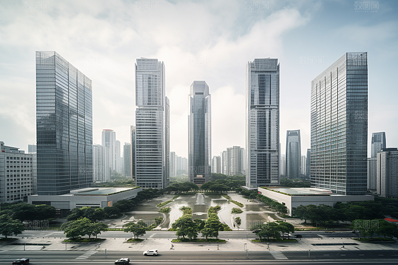 深圳城市风光景色经济特区摄影图