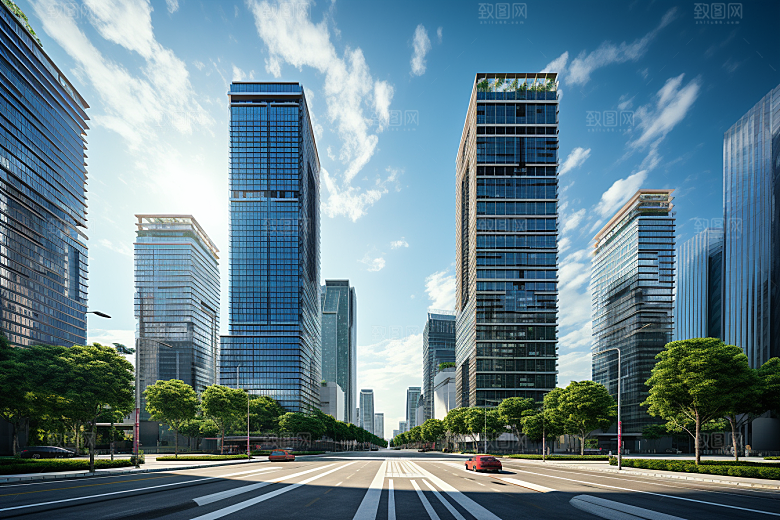 深圳城市风光旅游经济特区摄影图