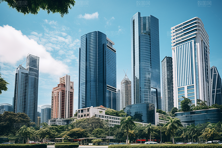 深圳城市风光旅行旅游摄影图
