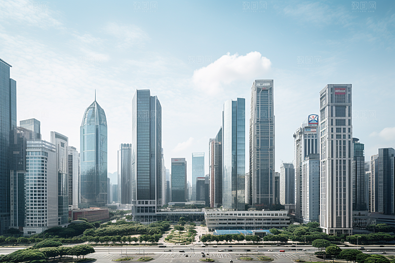 深圳城市风光旅行旅游摄影图
