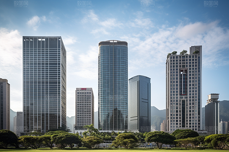 深圳城市风光国内游景色摄影图