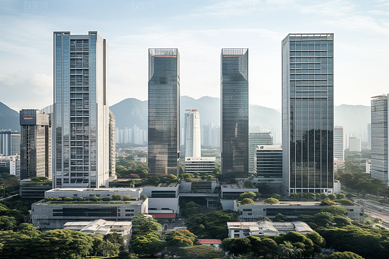 深圳城市风光国内游风景摄影图