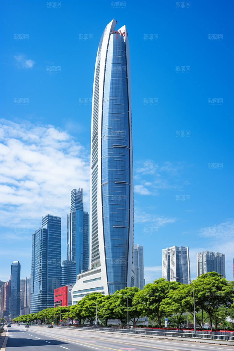 深圳城市风光风景旅游摄影图