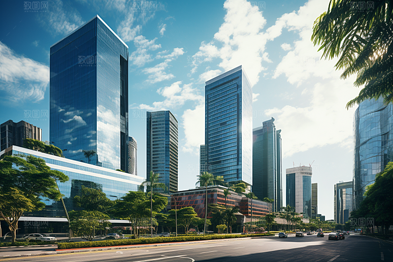 深圳城市风光旅行风景摄影图