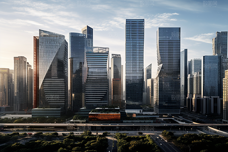 深圳城市风光风景高清摄影图