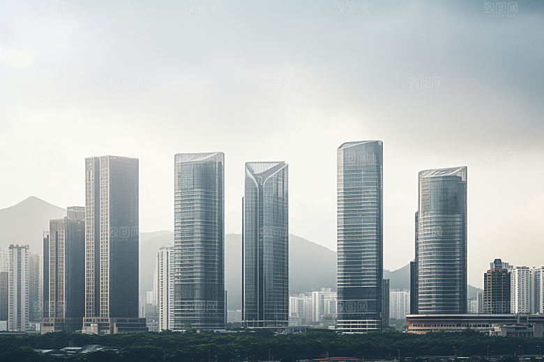 深圳城市风光新城国内游摄影图