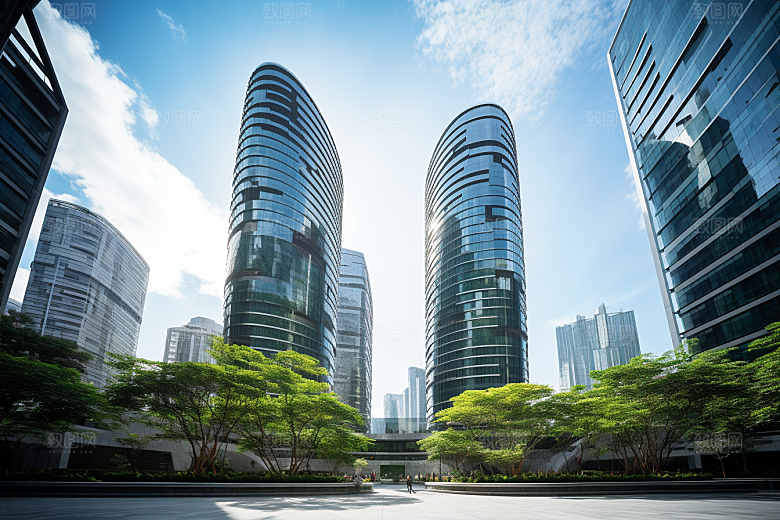 深圳城市风光现代化旅行摄影图