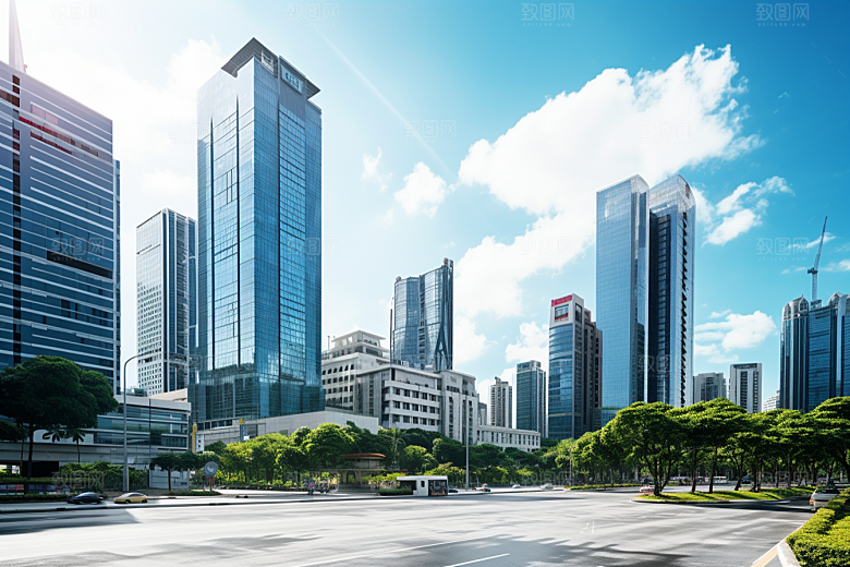 深圳城市风光国内游景色摄影图