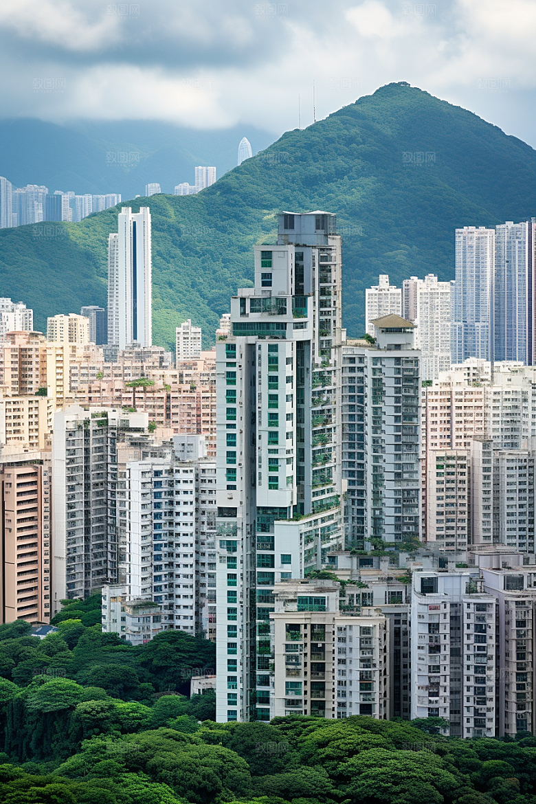 深圳城市风光旅行风景摄影图
