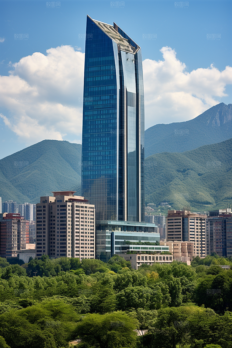 深圳城市风光地标旅游摄影图