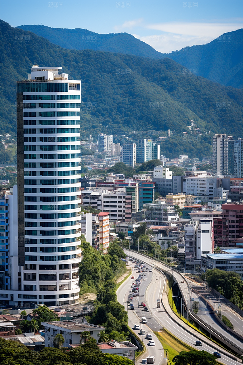 深圳城市风光地标旅行摄影图