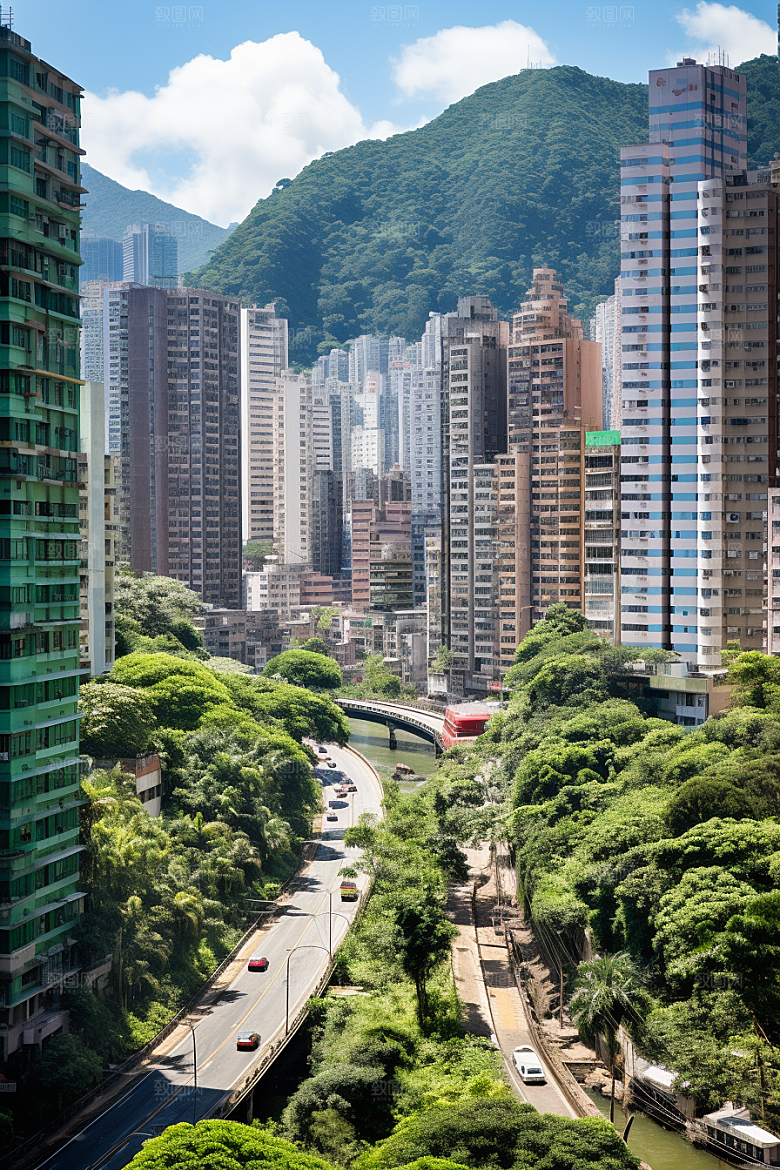 深圳城市风光都市旅游摄影图