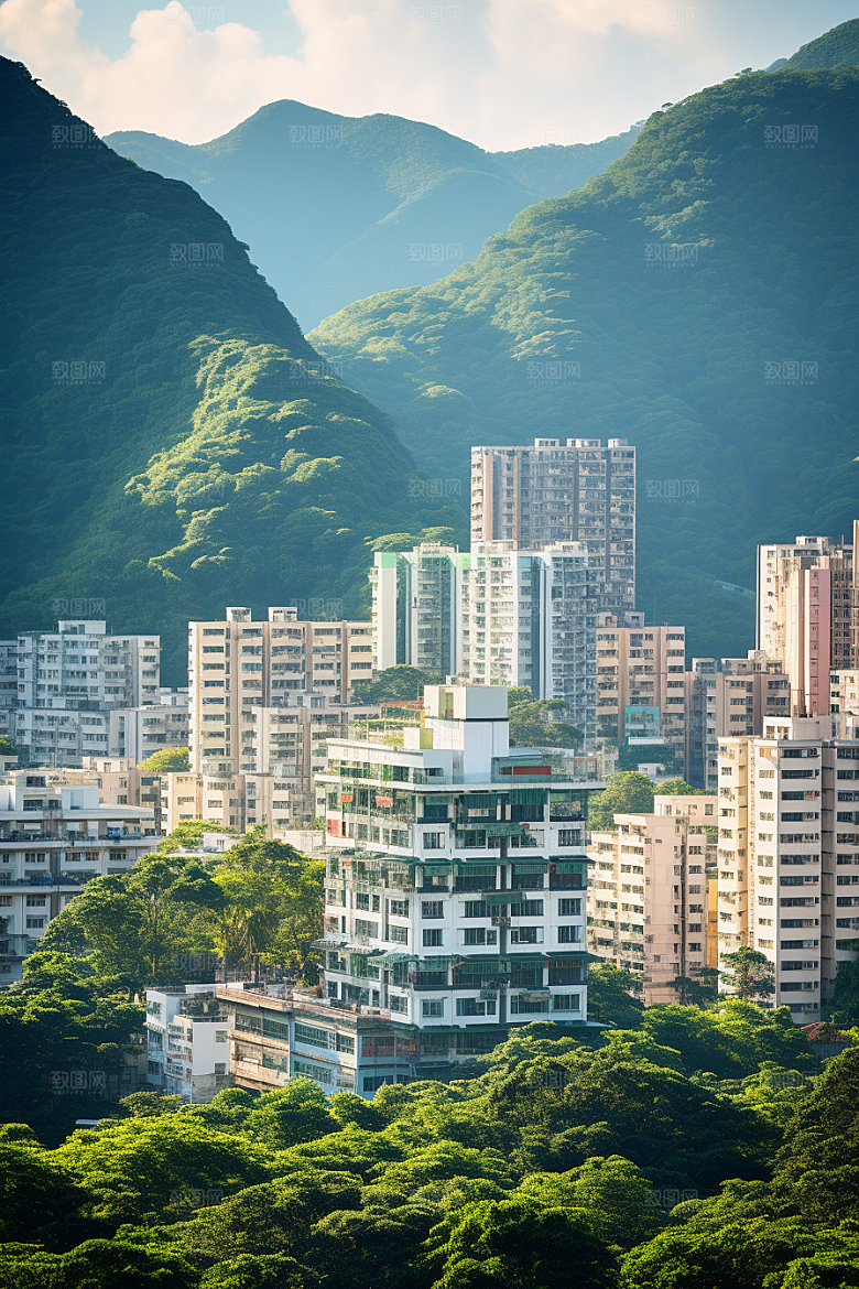 深圳城市风光旅行国内游摄影图