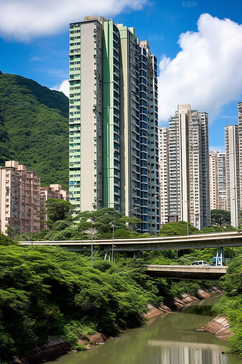 深圳城市风光景色旅游摄影图