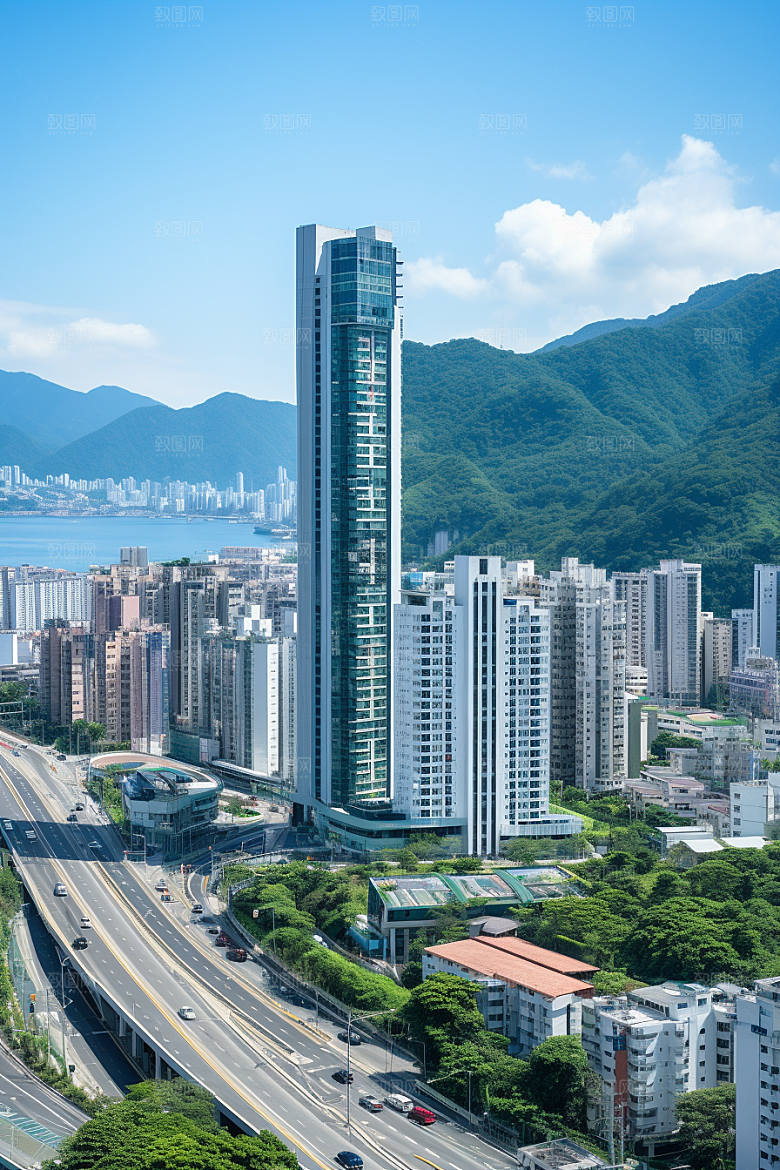 深圳城市风光旅行旅游摄影图