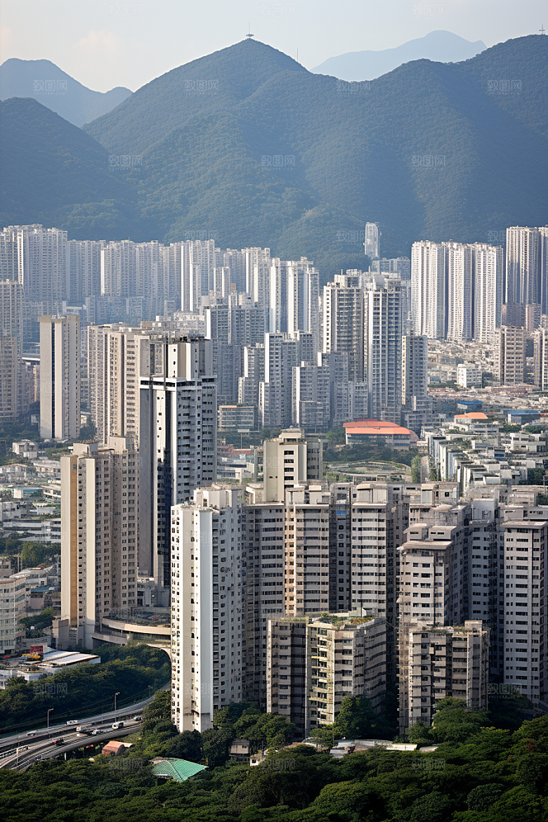 深圳城市风光都市景色摄影图