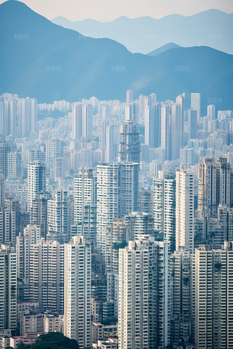 深圳城市风光旅游风景摄影图