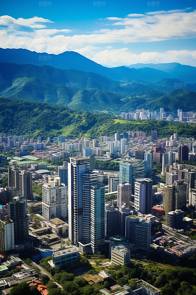 深圳城市风光旅行都市摄影图