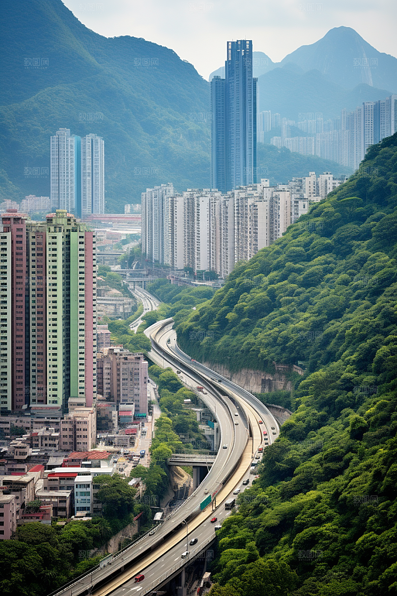 深圳城市风光现代化国内游摄影图