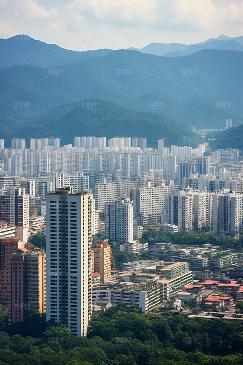 深圳城市风光新城经济特区摄影图