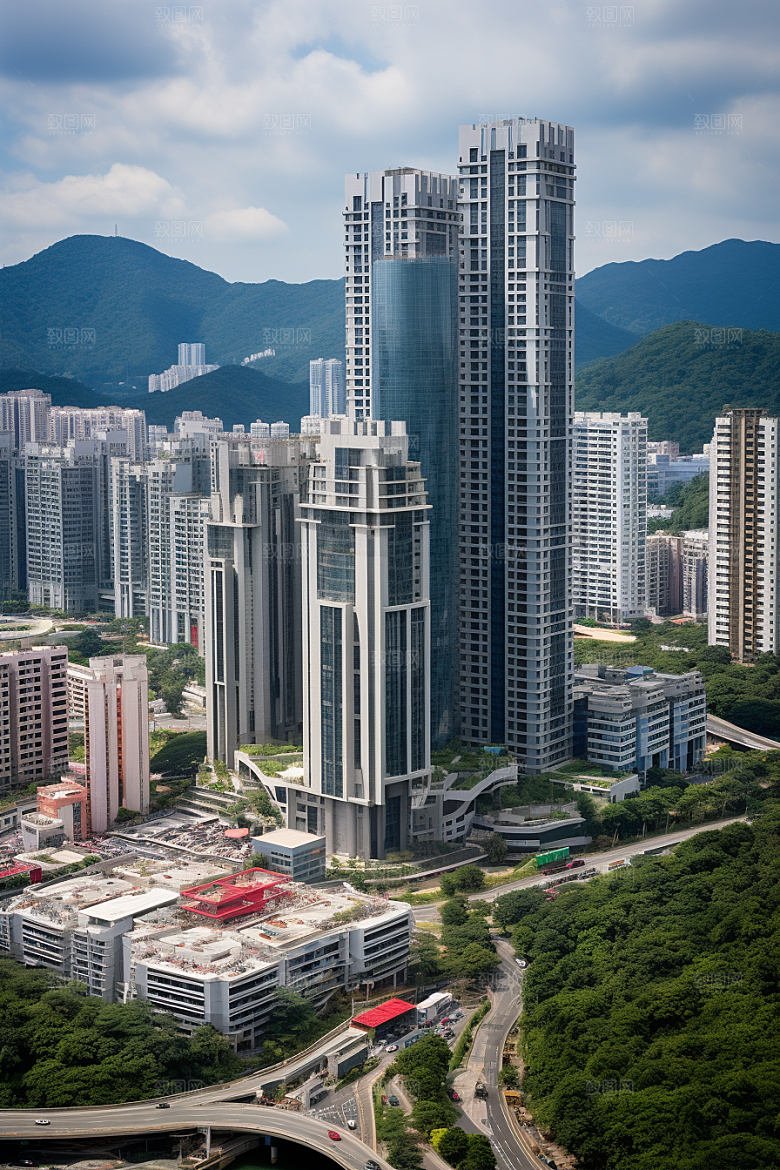 深圳城市风光景色地标摄影图