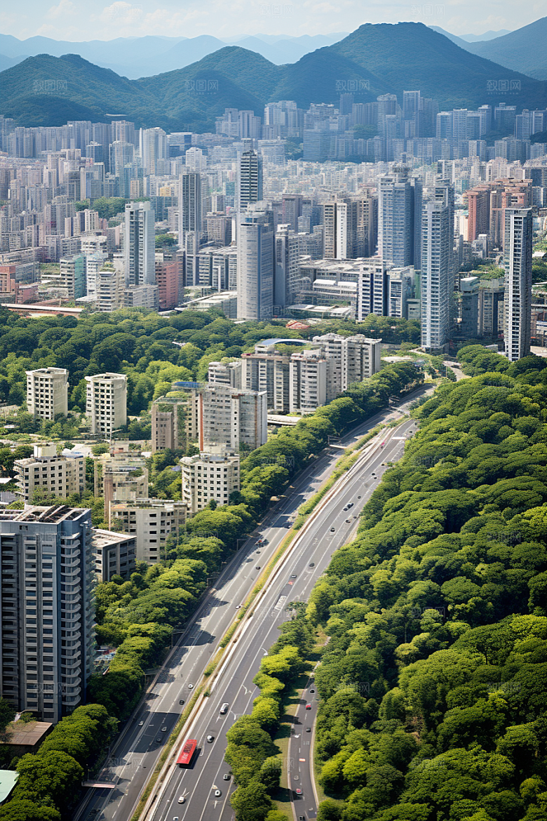 深圳城市风光国内游高清摄影图
