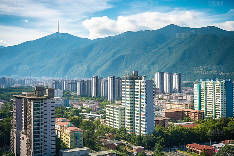 深圳城市风光国内游景色摄影图