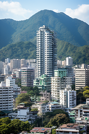 深圳城市风光景色经济特区摄影图