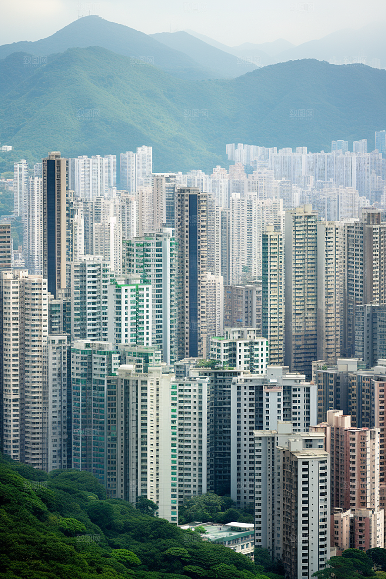 深圳城市风光风景地标摄影图