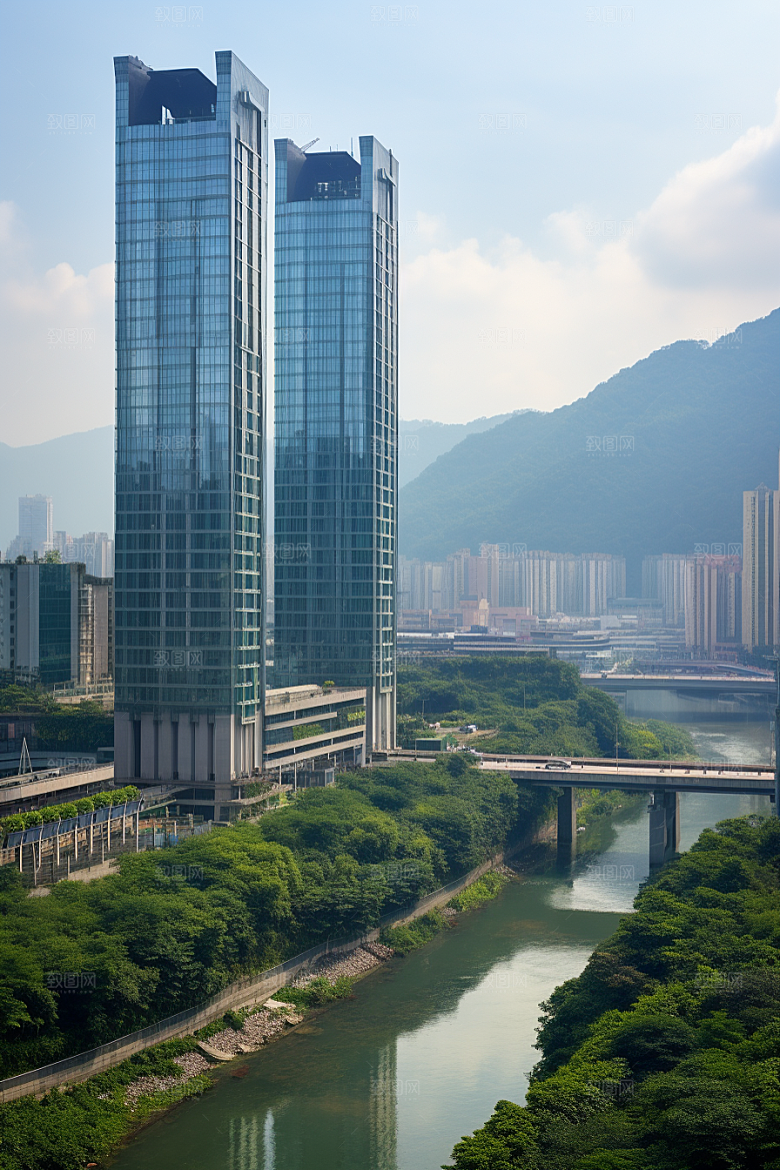 深圳城市风光高清国内游摄影图