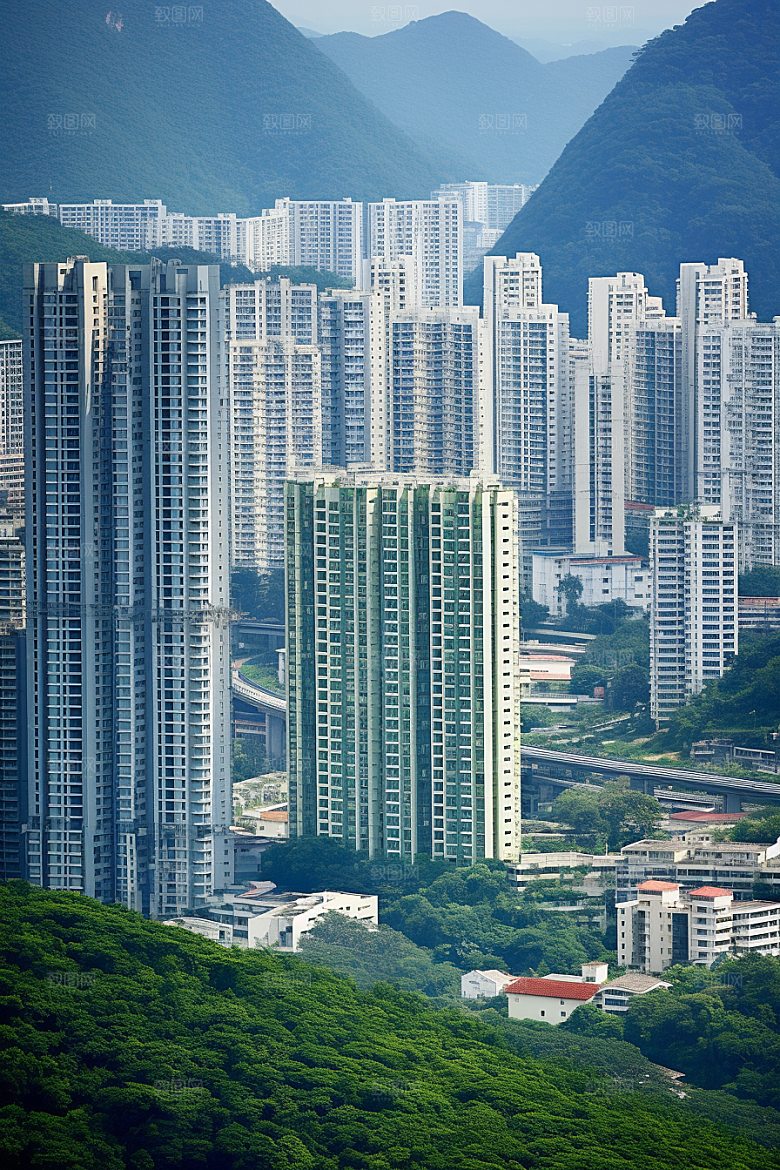 深圳城市风光都市经济特区摄影图