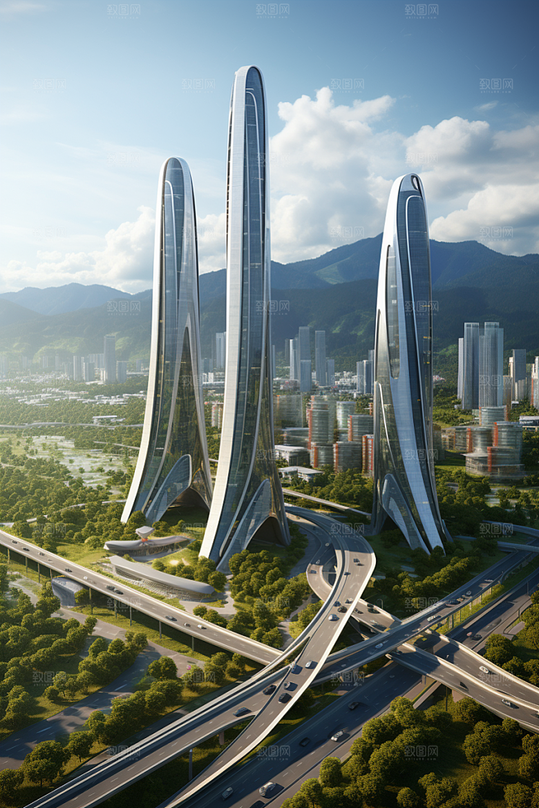深圳城市风光旅行旅游摄影图