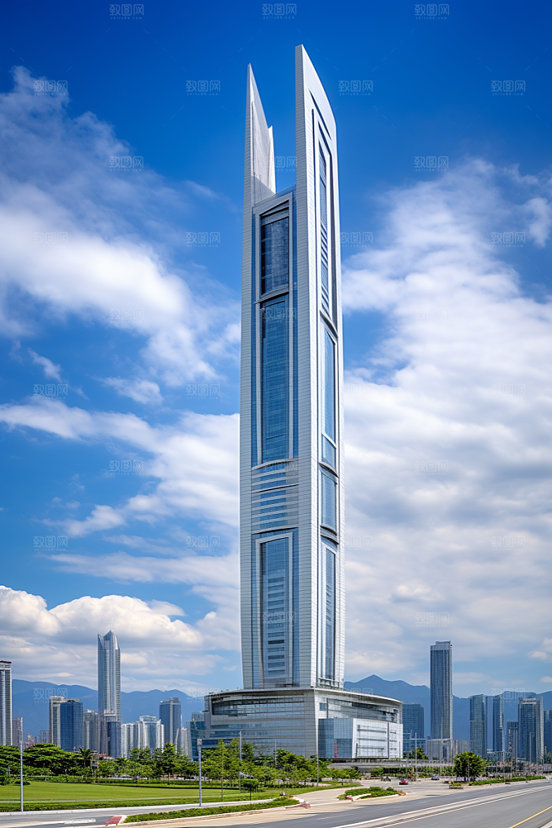 深圳城市风光旅游经济特区摄影图