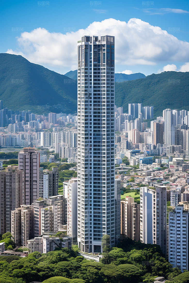 深圳城市风光景色经济特区摄影图