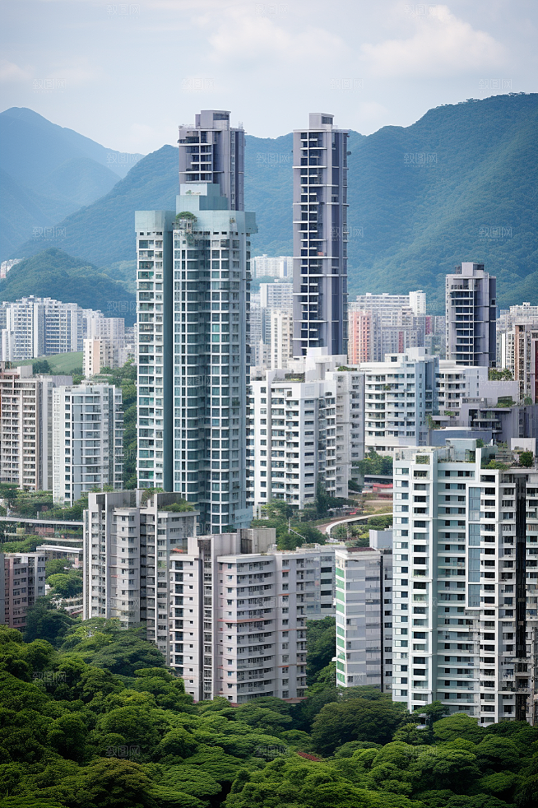 深圳城市风光风景都市摄影图