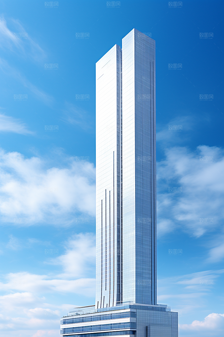 深圳城市风光地标现代化摄影图