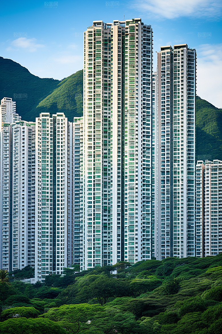 深圳城市风光新城都市摄影图