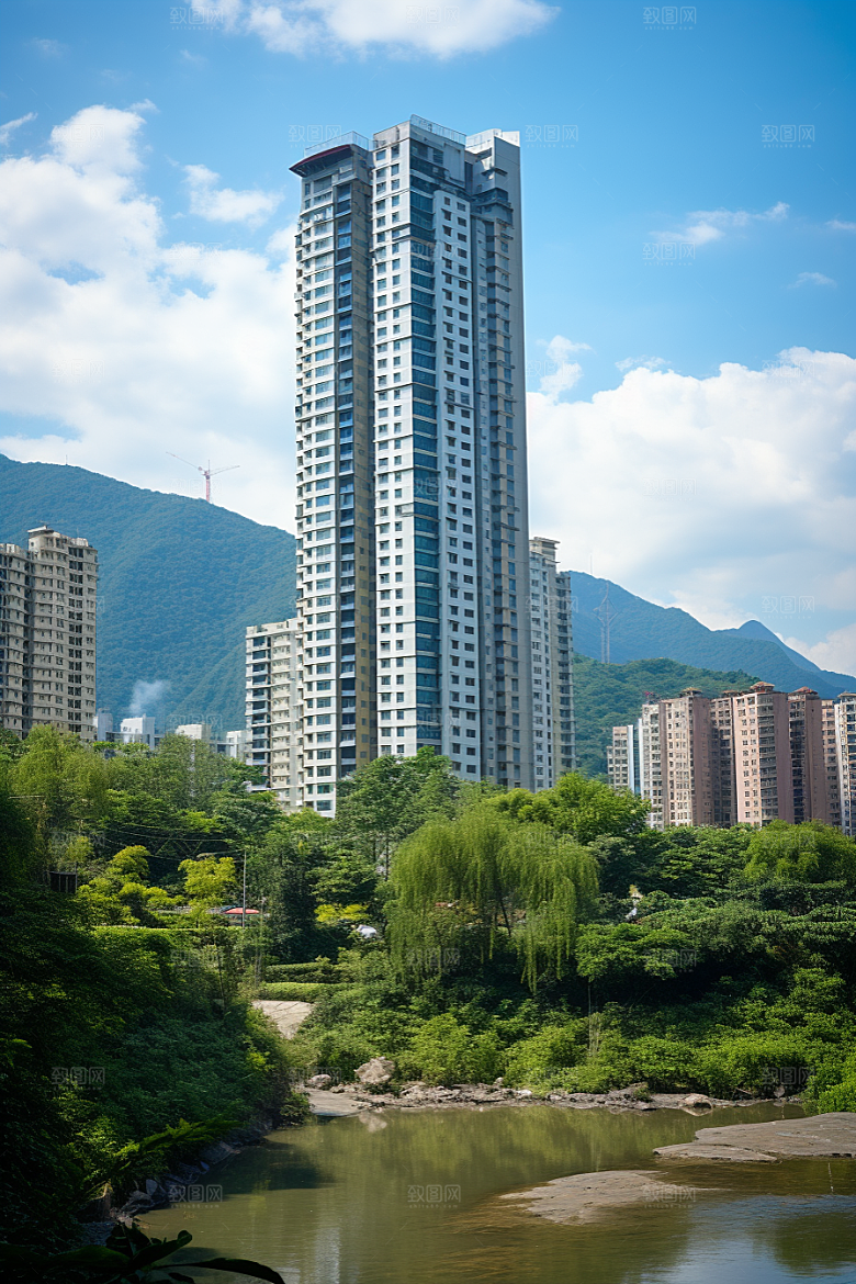 深圳城市风光都市旅游摄影图