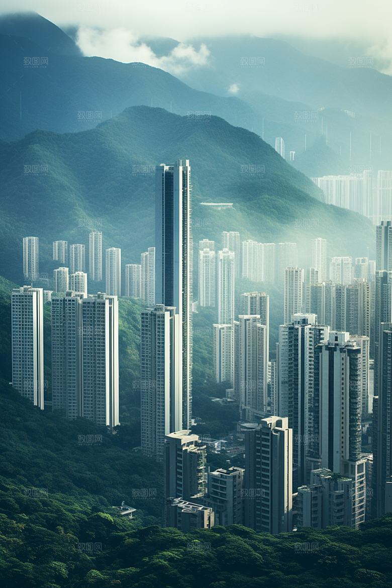 深圳城市风光景色经济特区摄影图