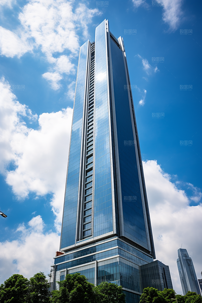 深圳城市风光地标新城摄影图