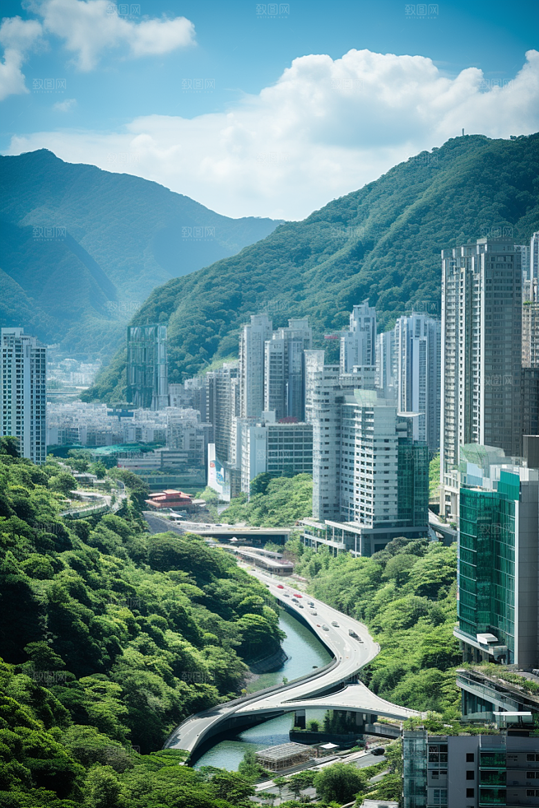 深圳城市风光景色国内游摄影图