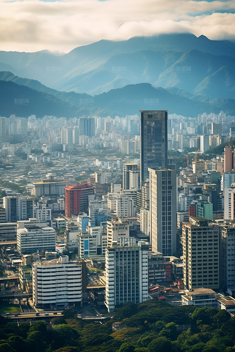 深圳城市风光经济特区景色摄影图
