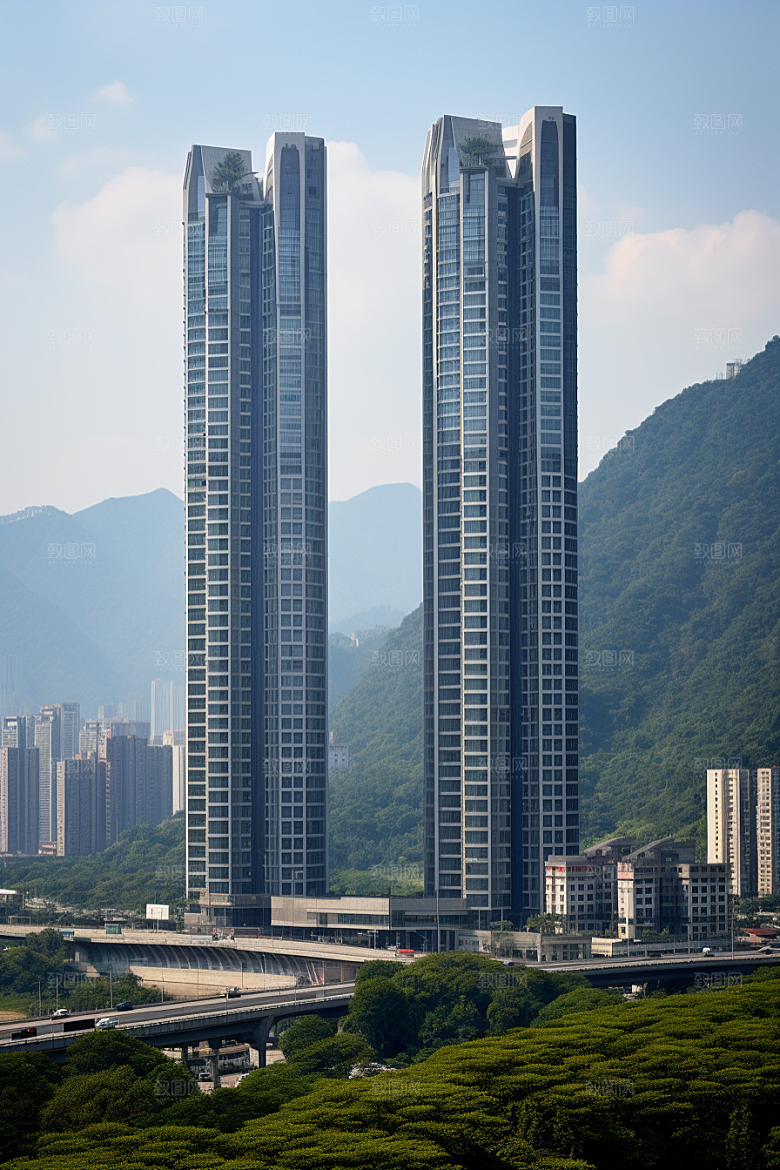 深圳城市风光风景旅游摄影图