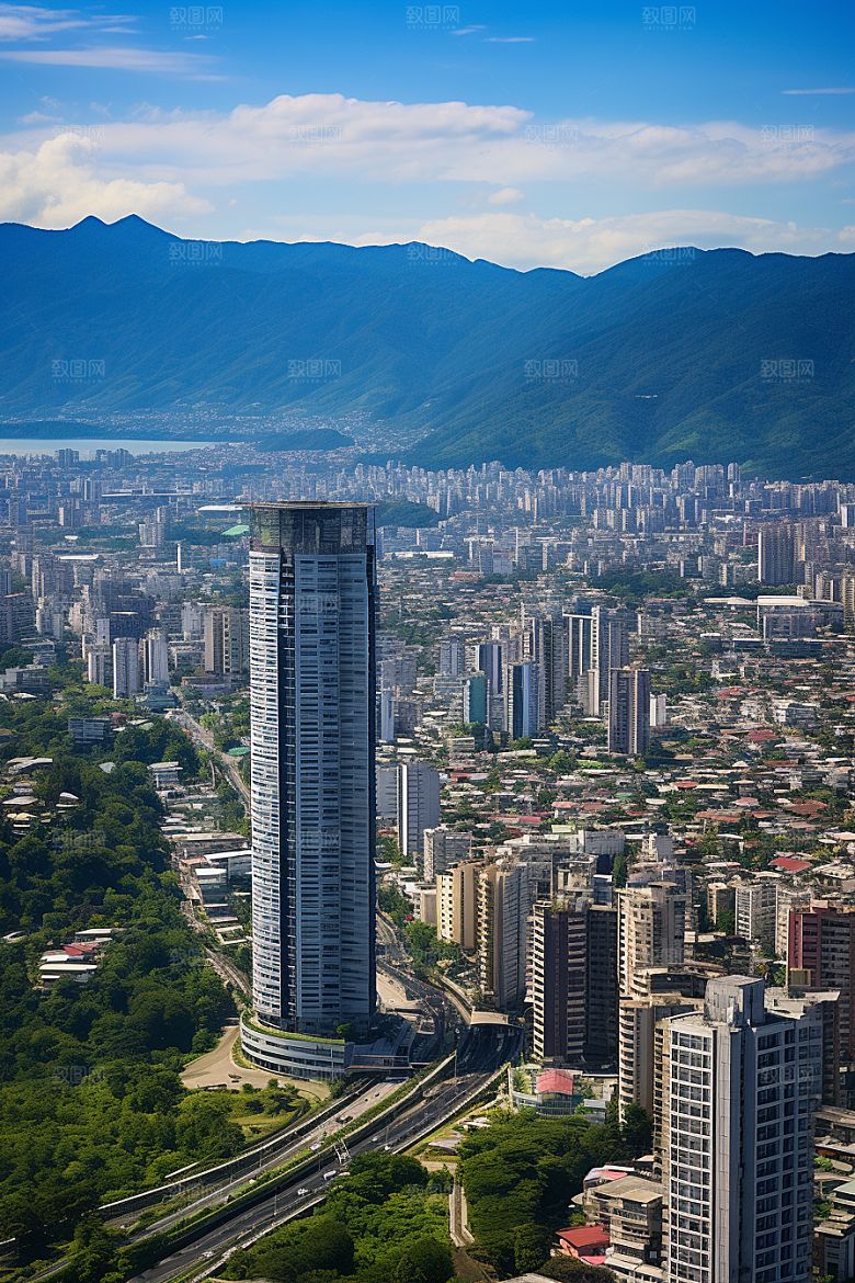 深圳城市风光经济特区景色摄影图