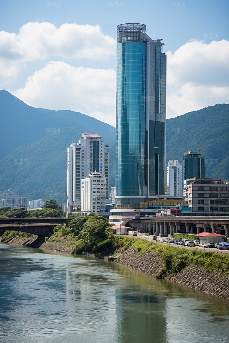 深圳城市风光景色高清摄影图
