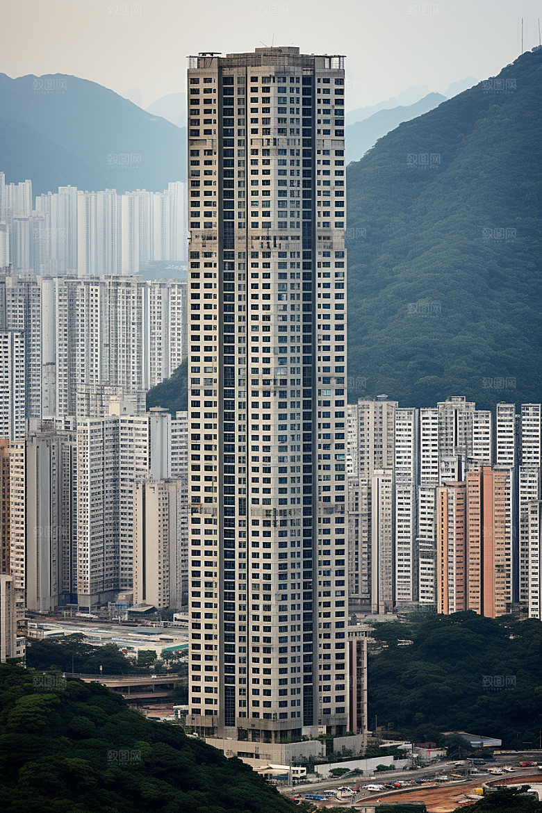 深圳城市风光风景地标摄影图